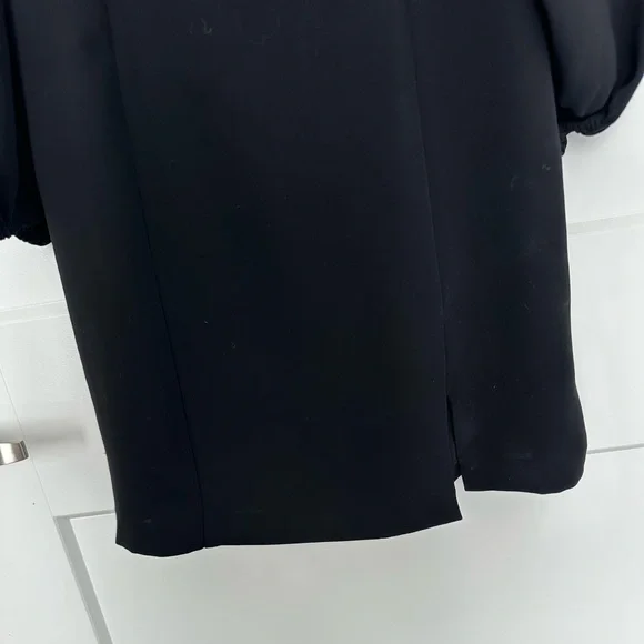 Aritzia Wilfred Black Novella Dress - Size 2 - Picture 8 of 14